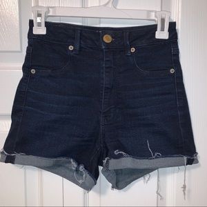 AE SUPER HIGH WAISTED JEAN SHORT